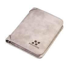 Load image into Gallery viewer, Men's Wallet Leather Billfold Slim Hipster Cowhide