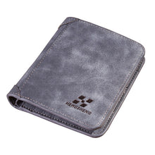 Load image into Gallery viewer, Men's Wallet Leather Billfold Slim Hipster Cowhide