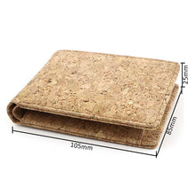 Load image into Gallery viewer, New Cork Short Coin Purse Wallet