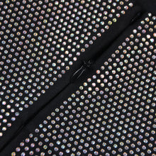 Load image into Gallery viewer, Bandage Wrap Dress Nude Mesh Strapless