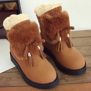 New Plush Snow Boots Non-slip