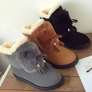 New Plush Snow Boots Non-slip