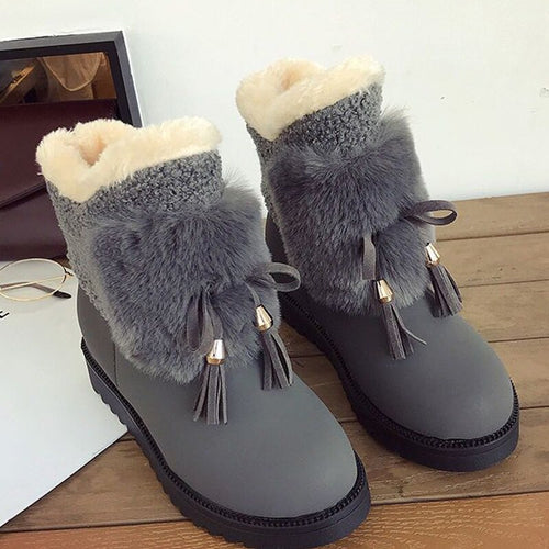 New Plush Snow Boots Non-slip