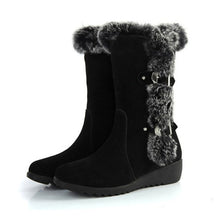 Load image into Gallery viewer, Casual Warm Fur Mid-calf Boots