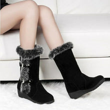 Load image into Gallery viewer, Casual Warm Fur Mid-calf Boots