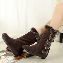 Load image into Gallery viewer, Casual Warm Fur Mid-calf Boots