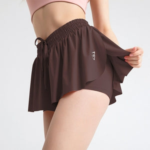 Shorts Skirts High Waist Breathable