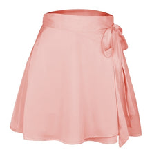 Load image into Gallery viewer, High Waist Mini Sexy Satin Skirt