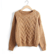 Load image into Gallery viewer, Autumn Winter Sweaters Plaid Thick