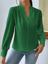Load image into Gallery viewer, Elegant Office Lady Multi-color Pullover Shirt Long Sleeve