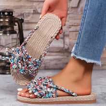 Load image into Gallery viewer, Braided Sandals Casual Flat