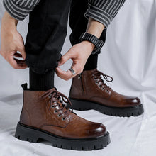 Load image into Gallery viewer, Men High-top Ankle Boots