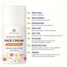Load image into Gallery viewer, Enriched Facial Cream with Mct Oil Keto for Your Face Hydrating,