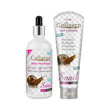 Load image into Gallery viewer, Collagen Facial Care Kit Whiten Cleansing