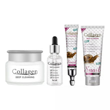 Load image into Gallery viewer, Collagen Facial Care Kit Whiten Cleansing