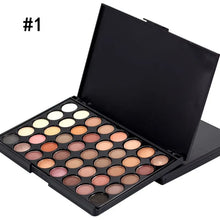Load image into Gallery viewer, 40 Colors Professional Eyeshadow Palette