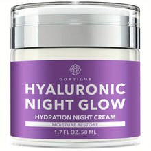 Load image into Gallery viewer, Hyaluronic Night Glow Restore Hydration Night Cream