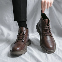 Load image into Gallery viewer, Fashion Designer Boots Motorcycle Biker Shoes