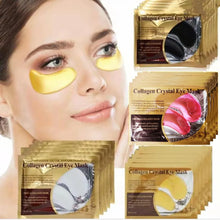 Load image into Gallery viewer, Crystal Collagen Gold Powder Eye Mask Anti-Aging Dark Circles