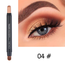 Load image into Gallery viewer, 1PC Sexy Black Double Head Glitter Eye Shadow Stick Matte Eyeshadow