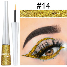Load image into Gallery viewer, Glitter Liquid Eyeliner Pen Pearlescent Sequins Diamond Bright Shining