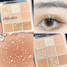 Load image into Gallery viewer, Eye Shadow Plate Earth Color Pearlescent
