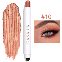 Load image into Gallery viewer, Matte Pearlescent Eye Shadow Stick Long Lasting Eyeshadow