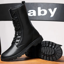 Load image into Gallery viewer, Classic Leather Boots Autumn Winter Ankle