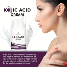 Load image into Gallery viewer, Kojic Acid Face Cream Enriched with Vitamin E Niacinamide Hyaluronic