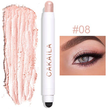 Load image into Gallery viewer, Matte Pearlescent Eye Shadow Stick Long Lasting Eyeshadow