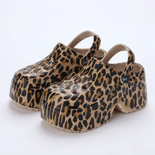 Load image into Gallery viewer, Colorful Thick Bottom Clogs Women's Sandals Chunky
