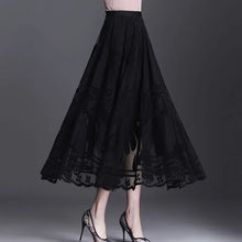 Load image into Gallery viewer, Lace Long Skirt