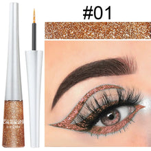 Load image into Gallery viewer, Glitter Liquid Eyeliner Pen Pearlescent Sequins Diamond Bright Shining