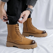 Load image into Gallery viewer, British Style Winter Boots Thick Soled Footwear