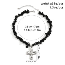 Load image into Gallery viewer, Big Cross Pendant Choker
