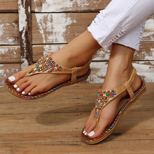 Load image into Gallery viewer, Bohemia Style Flat Sandals