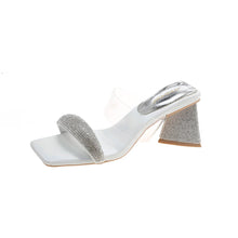 Load image into Gallery viewer, Crystal High Heels Sandals