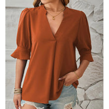 Load image into Gallery viewer, Elegant Short Sleeve Shirt