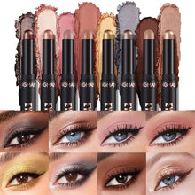 Load image into Gallery viewer, Matte Pearlescent Eye Shadow Stick Long Lasting Eyeshadow