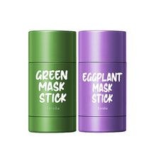Load image into Gallery viewer, Green Tea Eggplant Facial Mask Cleansing Face Moisturizing