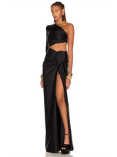 Load image into Gallery viewer, Fashion Hollow Out One Shoulder Long Sleeve