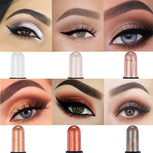 Load image into Gallery viewer, 1PC Sexy Black Double Head Glitter Eye Shadow Stick Matte Eyeshadow