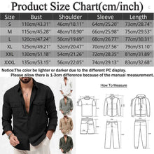 Load image into Gallery viewer, Long Sleeve Shirts Men Breathable Solid Color Multi-Pockets Work Cargo