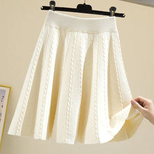 Load image into Gallery viewer, Knitted Elastic Waist Skirt