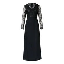 Load image into Gallery viewer, Elegant Sexy Cocktail Maxi Dress Lace Long Sleeve
