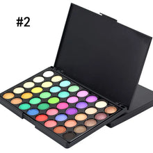 Load image into Gallery viewer, 40 Colors Professional Eyeshadow Palette
