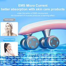 Load image into Gallery viewer, EMS Facial Massager Roller Microcurrent Face Lifting Machine V-Face