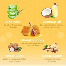Load image into Gallery viewer, Hydrating Face Moisturizer Body Cream with Manuka Honey Cream Coconut