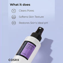 Load image into Gallery viewer, COSRX AHA/BHA Clarifying Treatment Toner 150ml Exfoliating Facial