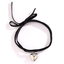Load image into Gallery viewer, 140CM Long Rope Chain With Tiny Heart Pendant Necklace